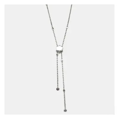 Montblanc Star Sparks Sterling Silver Lariat Necklace