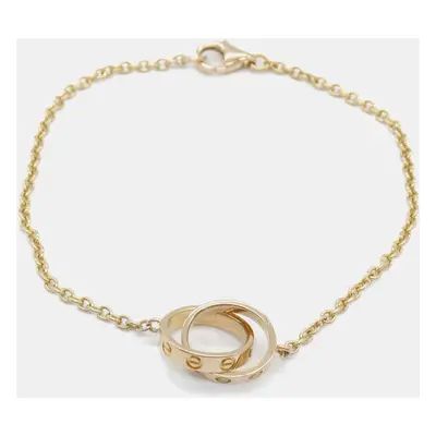 Cartier 18K Rose Gold Love Chain Bracelet