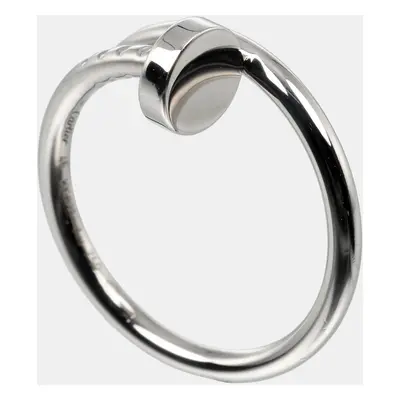 Cartier 18K White Gold Juste Un Clou White Gold Ring