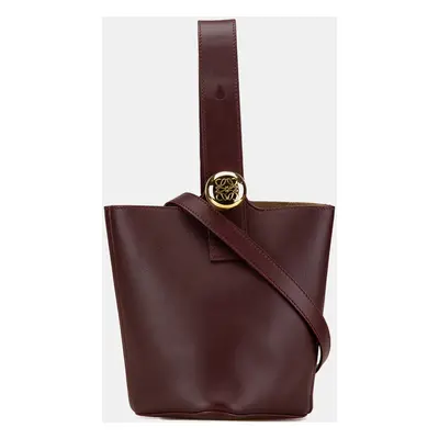 Loewe Mini Calfskin Pebble Bucket Bag