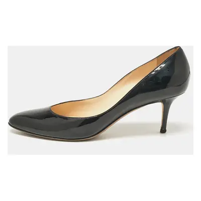 Jimmy Choo Black Patent Leather Bridget Pumps Size