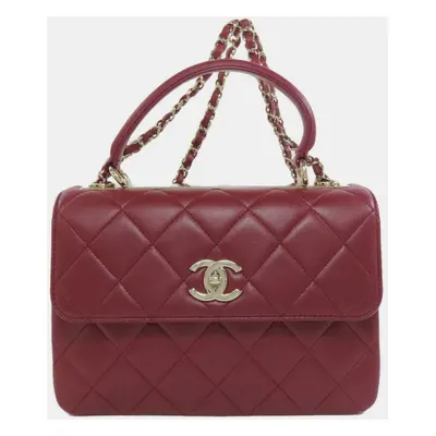 Chanel Lambskin Matelasse Handbag