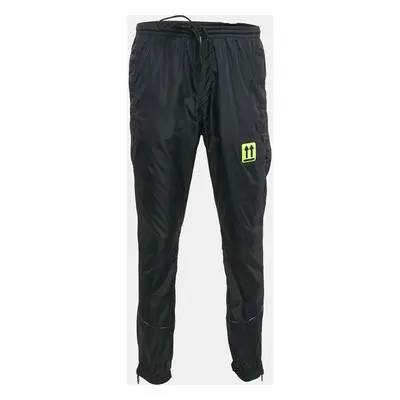 Off-White Black Nylon Windbreaker Track Pants