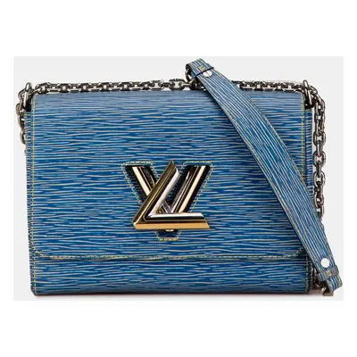 Louis Vuitton Blue Epi Denim Twist MM