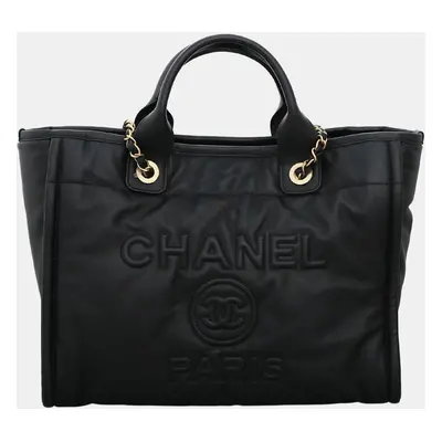 Chanel Leather Deauville Tote bag