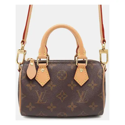 Louis Vuitton Nano Speedy Brown Monogram