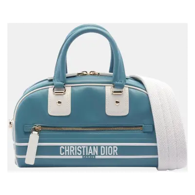 Dior Leather Bowling Shoulder Bag