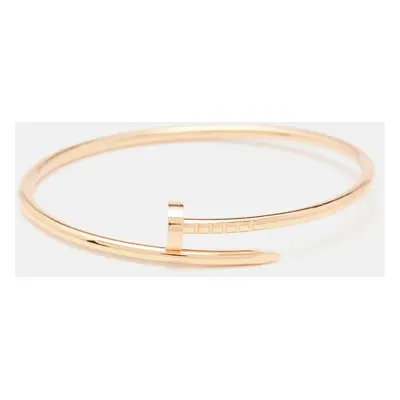 Cartier Juste Un Clou 18k Rose Gold Small Model Bracelet