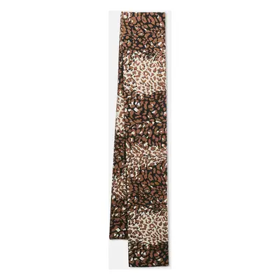 Marc by Marc Jacobs Brown Animal Print Cotton Stole