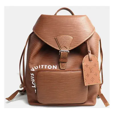 Louis Vuitton Brown Epi Leather Montsouris Backpack