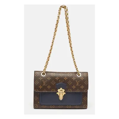 Louis Vuitton Blue Marine Monogram Canvas Victoire Bag