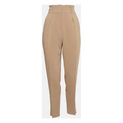 Max Mara Studio Brown Crepe Trousers