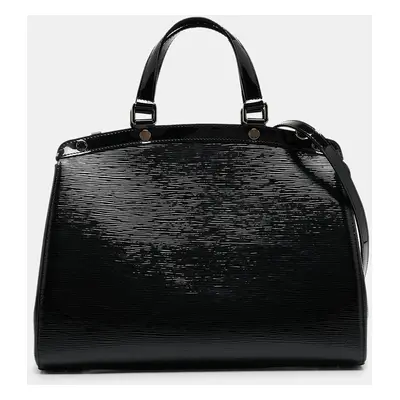 Louis Vuitton Black Electric Epi Leather Brea GM Bag