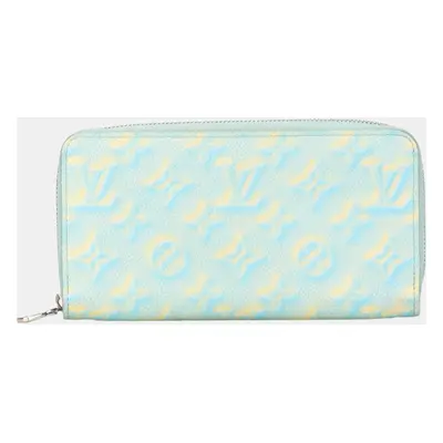 Louis Vuitton Blue Monogram Empreinte Summer Stardust Zippy Wallet