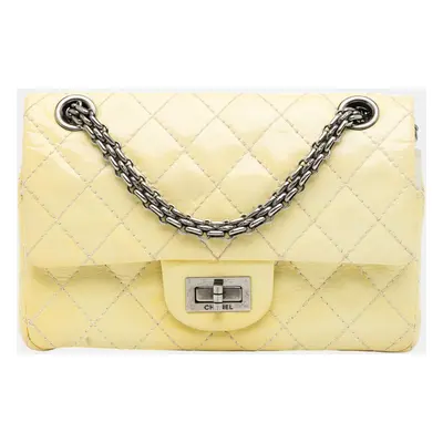 Chanel Yellow Mini Reissue Patent Flap