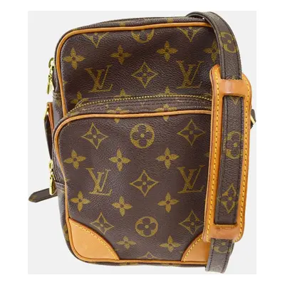 Louis Vuitton Brown Monogram Canvas Amazon Crossbody Shoulder Bag