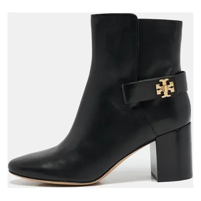 Tory Burch Black Leather Kira Ankle Boots Size