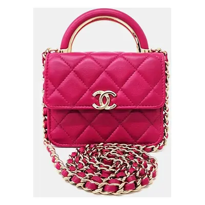 Chanel top handle mini Crossbody bag