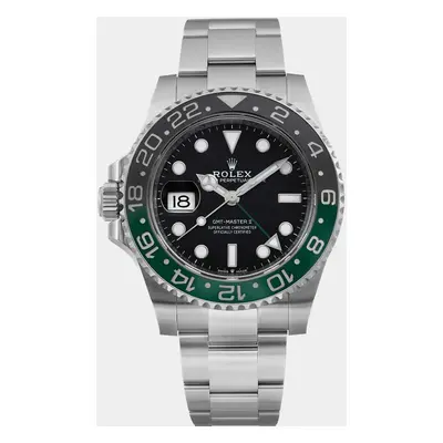 Rolex Black Stainless Steel GMT-Master II VTNR Automatic Men's Wristwatch mm