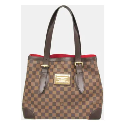 Louis Vuitton Ebene Damier Hampstead MM Shoulder Bag