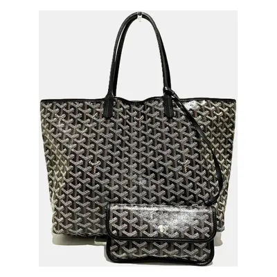 Goyard Brown Canvas St. Louis PM Tote Bag