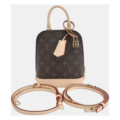 Louis Vuitton Brown Monogram Canvas Alma Backpack