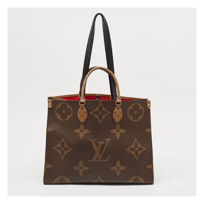 Louis Vuitton Monogram Reverse Giant Canvas OnTheGo GM Bag