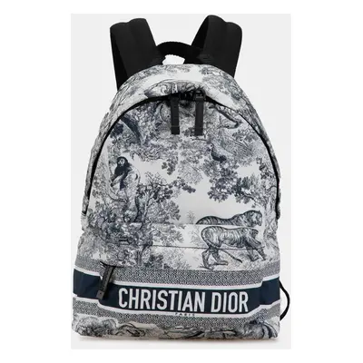 Dior Small Nylon Technical Fabric Toile De Jouy Diortravel Backpack