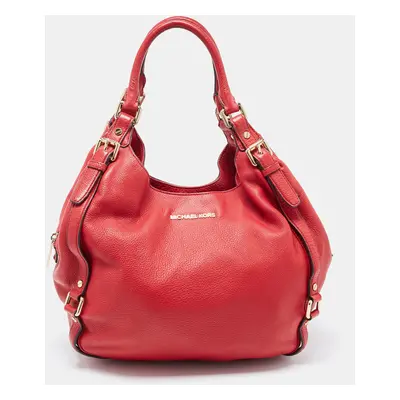 MICHAEL Michael Kors Red Leather Bedford Hobo