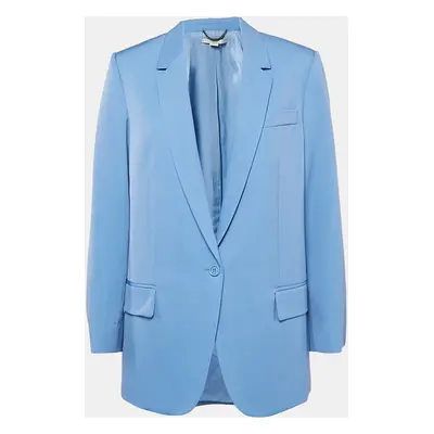 Stella McCartney Blue Wool Single Breasted Blazer