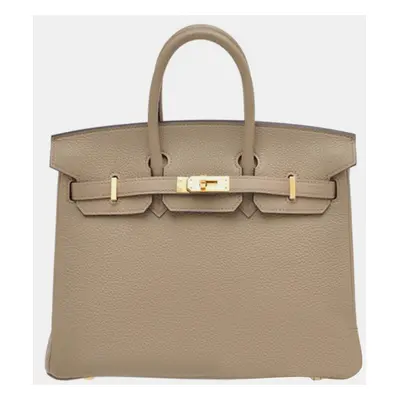 Hermes Beige Marfa Togo Leather Birkin Bag