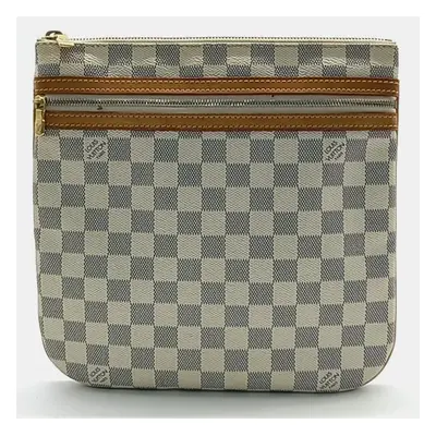 Louis Vuitton Grey/white Damier Azur Pochette Bospore bag