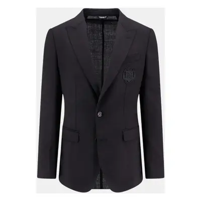 Dolce & Gabbana Black Taormina Wool Blazer