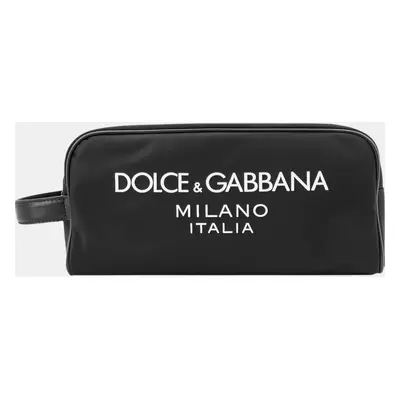 Dolce & Gabbana Black Nylon Pouch