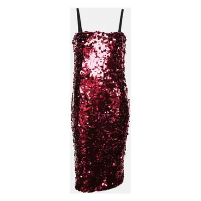 D&G Pink Sequin Embellished Dress