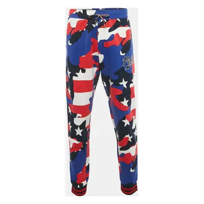 Polo Ralph Lauren Multicolor Printed Cotton Knit Trackpants