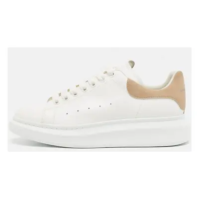 Alexander McQueen White Leather Larry Sneakers Size