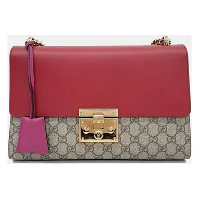 Gucci Padlock Supreme Shoulder Bag