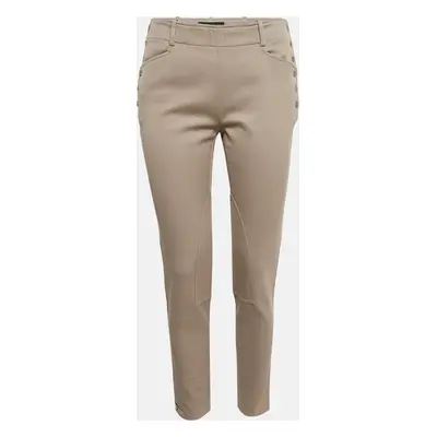 Ralph Lauren Beige Stretch Knit Patton Jodphur Pants