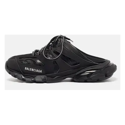 Balenciaga Black Mesh Track Mule Sneakers Size