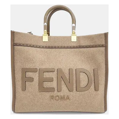 Fendi Sunshine Tote And Shoulder Bag