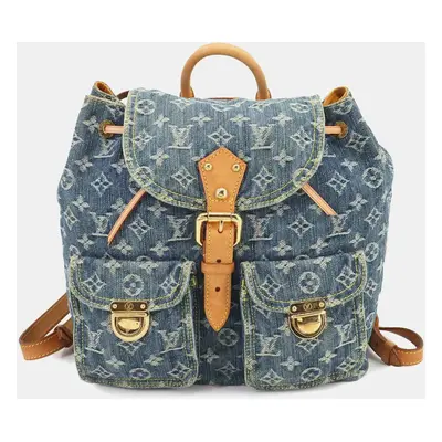 Louis Vuitton Monogram Denim Sac A Dos Gm Backpack