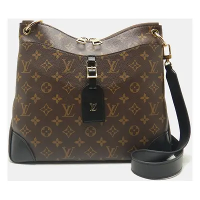 Louis Vuitton Brown Canvas Monogram Odeon Shoulder Bag