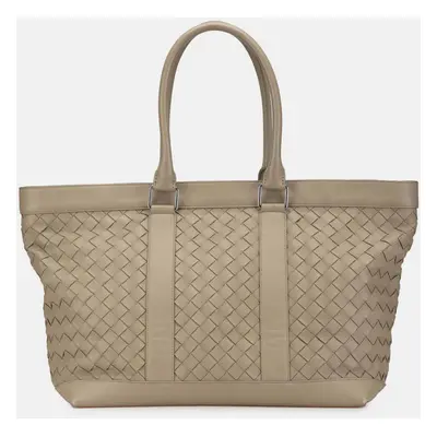 Bottega Veneta Brown Nappa Intrecciato Tote Bag