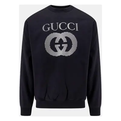 Gucci Black Cotton Sweatshirt