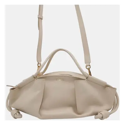 Loewe Beige Calf Leather Paseo Small Shoulder Bag