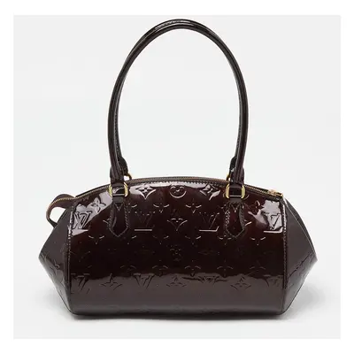 Louis Vuitton Amarante Monogram Vernis Sherwood PM Bag