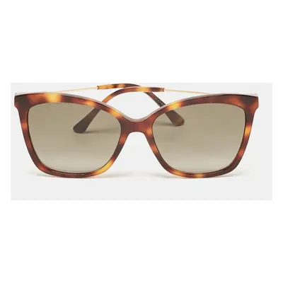 Jimmy Choo Tortoise Brown Gradient MACI/S Crystal Cat Eye Sunglasses