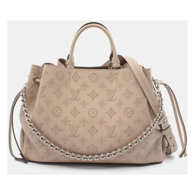 Louis Vuitton Beige, Galle Leather Mahina Bella Tote Bag