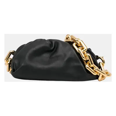 Bottega Veneta Black The Chain Pouch